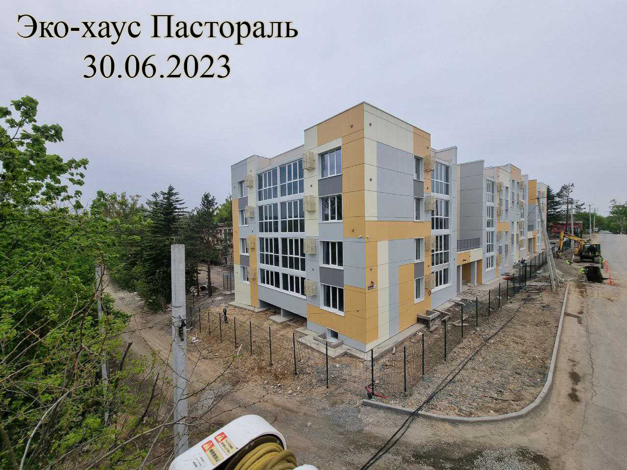 Жилой комплекс Эко-хаус Пастораль, Июнь, 2023